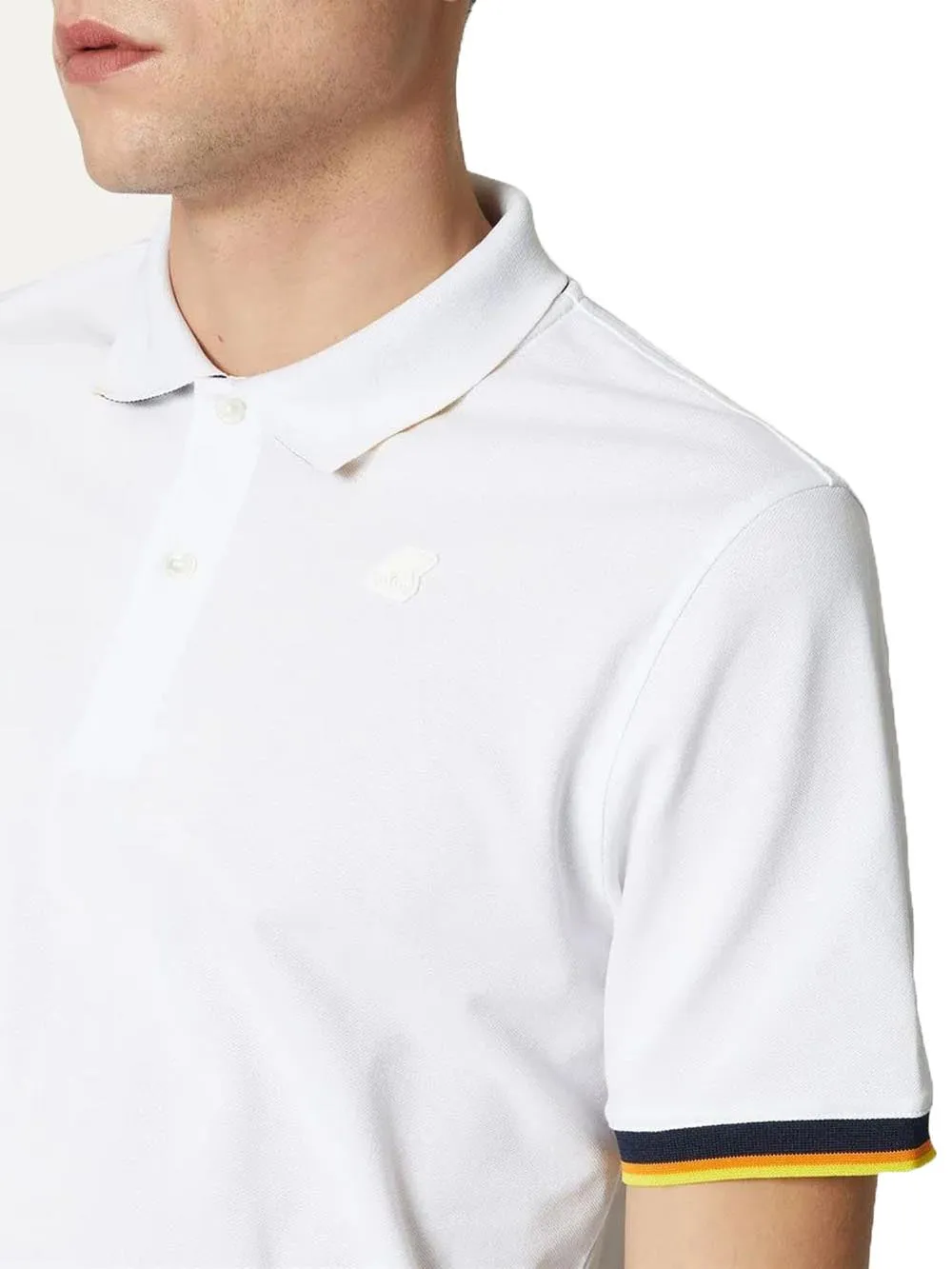 K-Way Polo Uomo Bianco