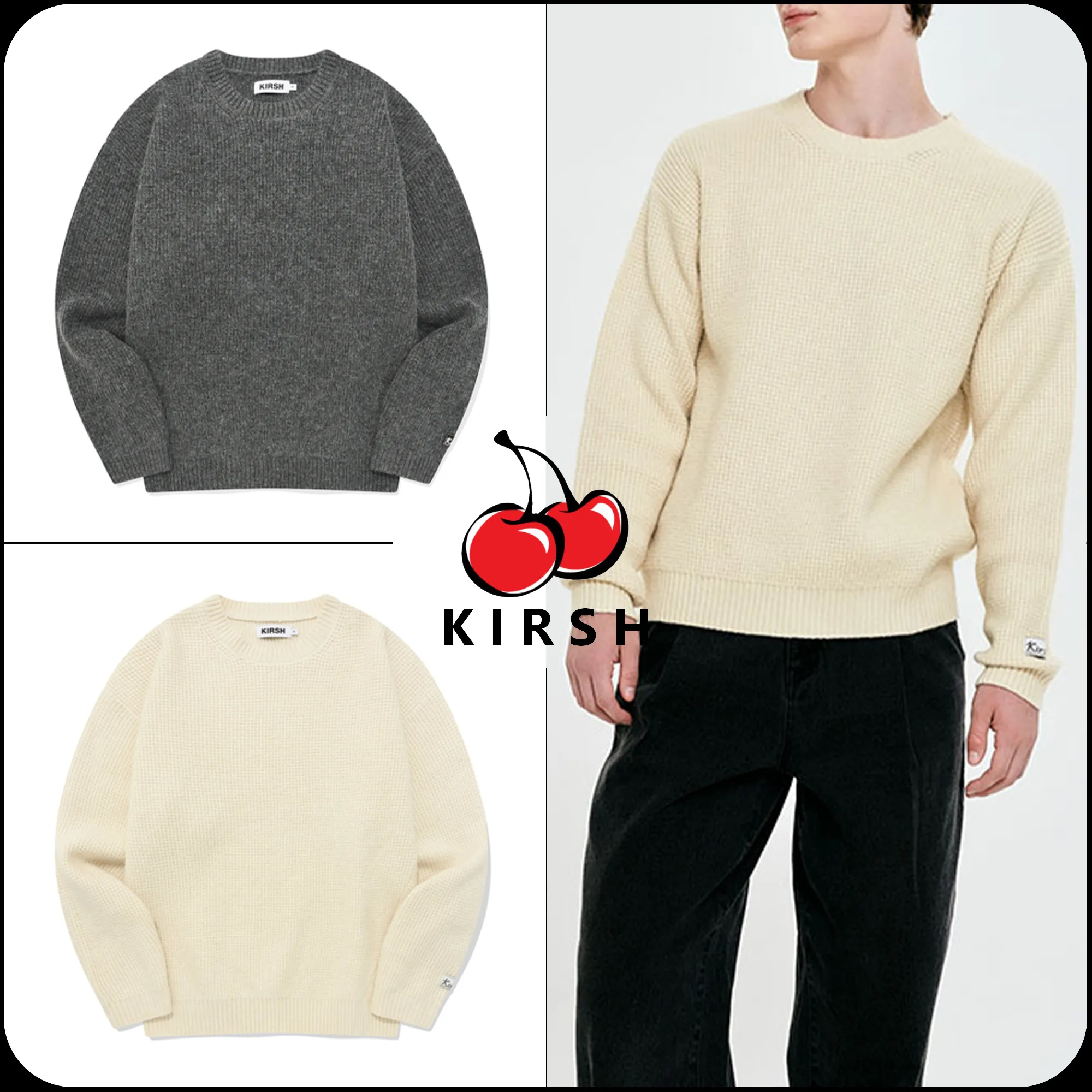 KIRSH  |[ KIRSH ]★UNI TEXTURE KNIT