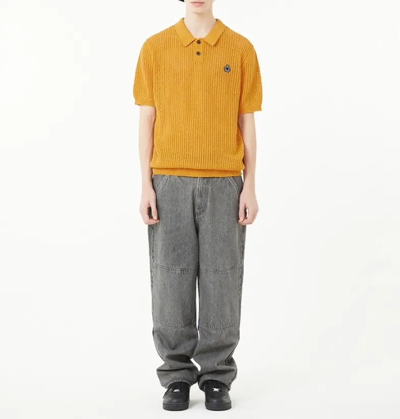 LMC  |[ LMC]★CLUB MESH KNIT POLO SHIRT