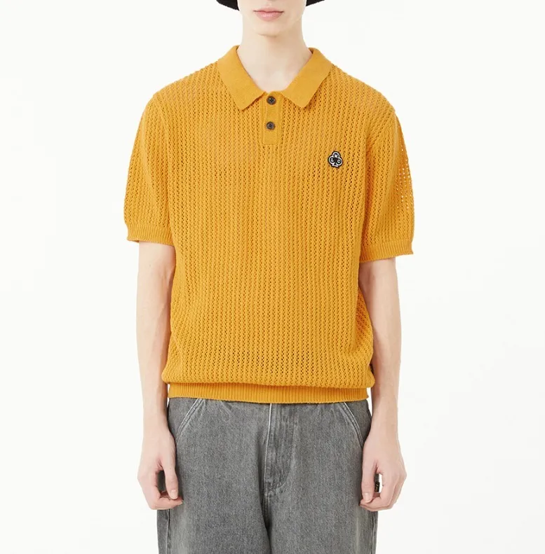 LMC  |[ LMC]★CLUB MESH KNIT POLO SHIRT