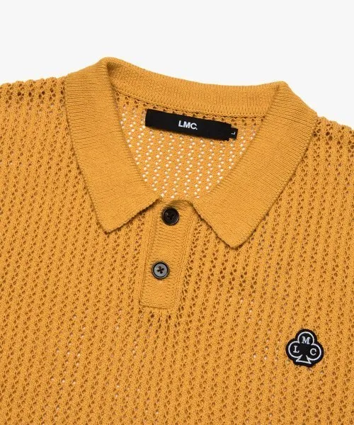 LMC  |[ LMC]★CLUB MESH KNIT POLO SHIRT