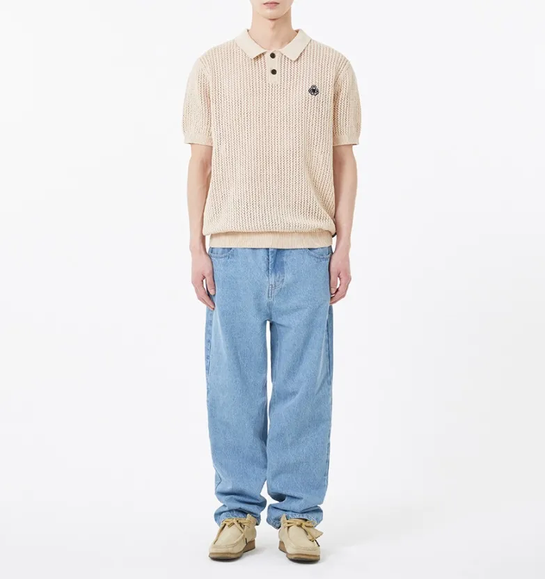 LMC  |[ LMC]★CLUB MESH KNIT POLO SHIRT