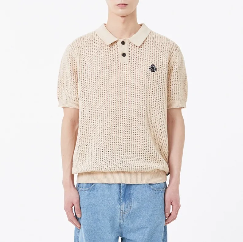 LMC  |[ LMC]★CLUB MESH KNIT POLO SHIRT