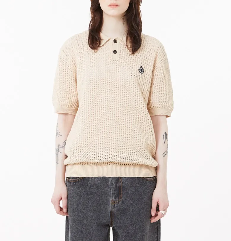 LMC  |[ LMC]★CLUB MESH KNIT POLO SHIRT