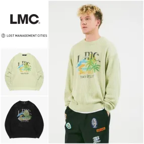 LMC  |Unisex Street Style Long Sleeves Logo Sweaters