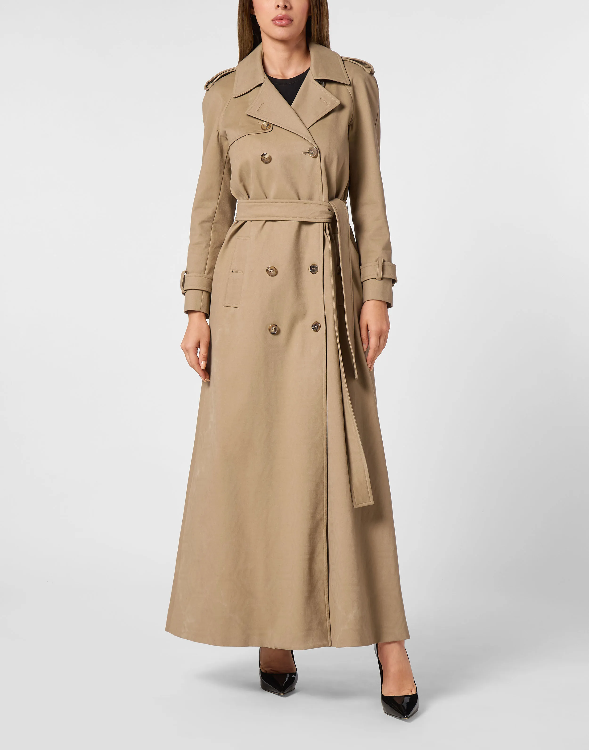 Long Trench Coat Monogram