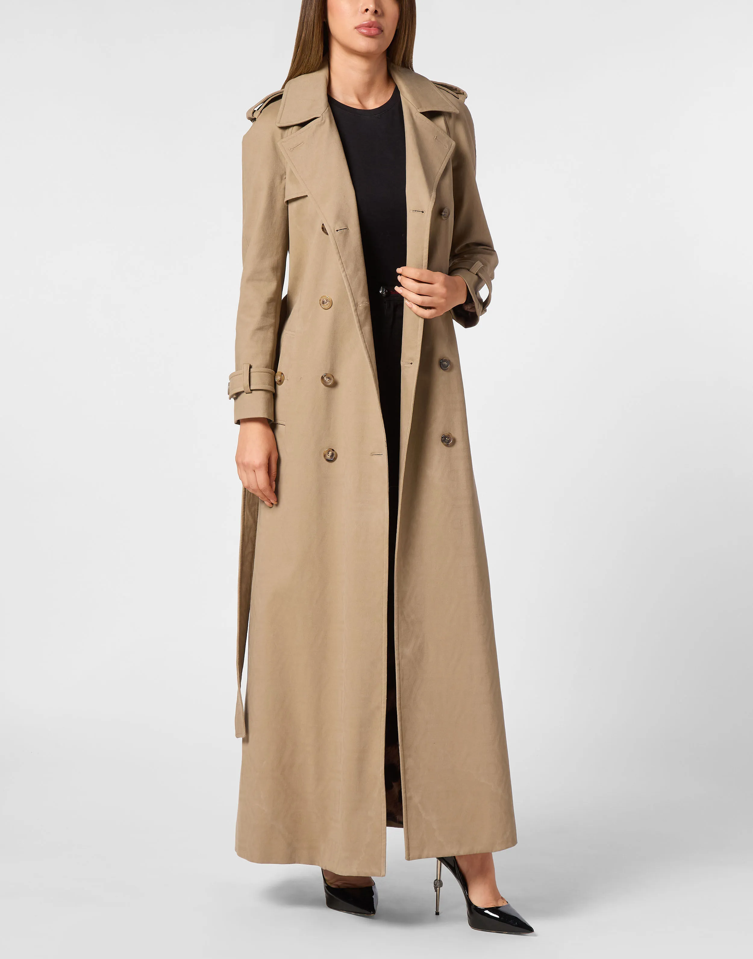 Long Trench Coat Monogram