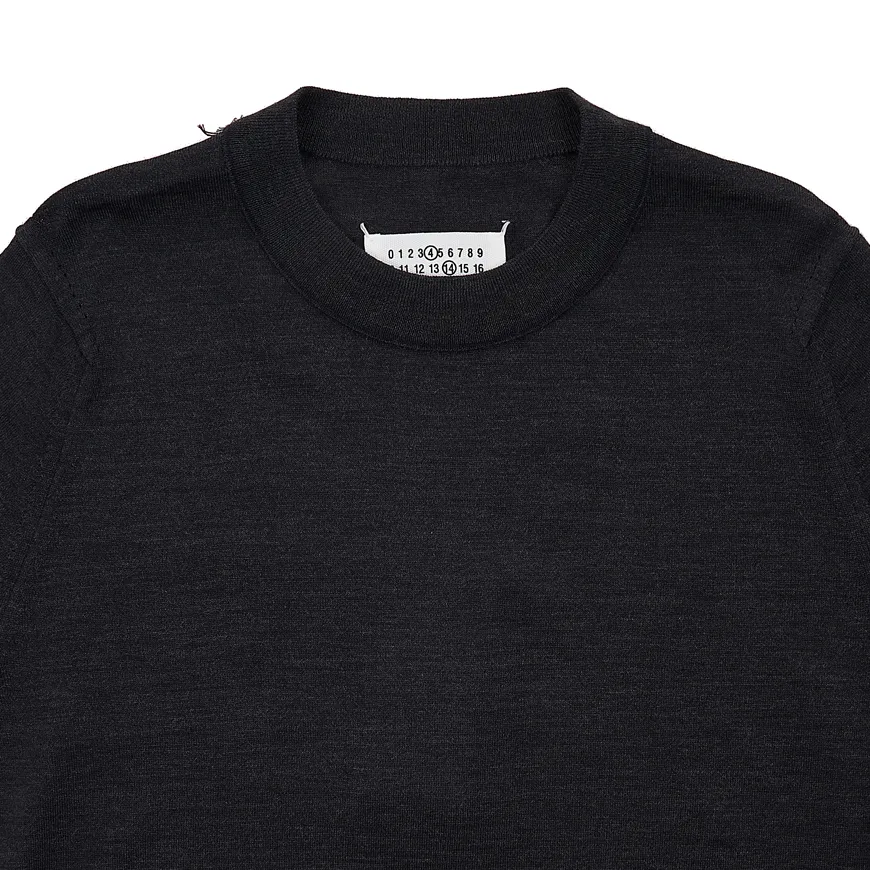 Maison Margiela  |Unisex Street Style Long Sleeves Logo Designers Sweaters