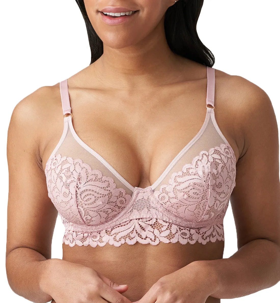 Marie Jo Elis Longline Underwire Bra (0102500) - Vintage Pink