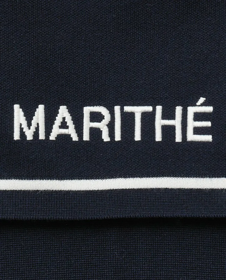 Marithe + Francois Girbaud  |[MARITHE]★24SS★ W MARINE SAILOR HALF KNIT