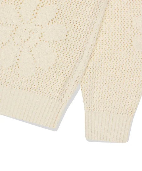 Mark Gonzales  |[WHAT IT ISNT]★FLORY JACQUARD LONG SLEEVE KNIT