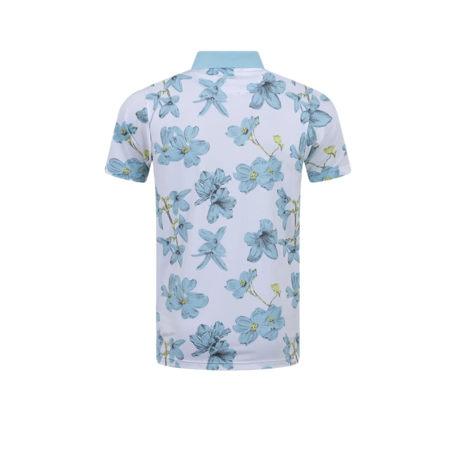 Mattr Verdant Polo Bright White/Tropical Aqua 53875301