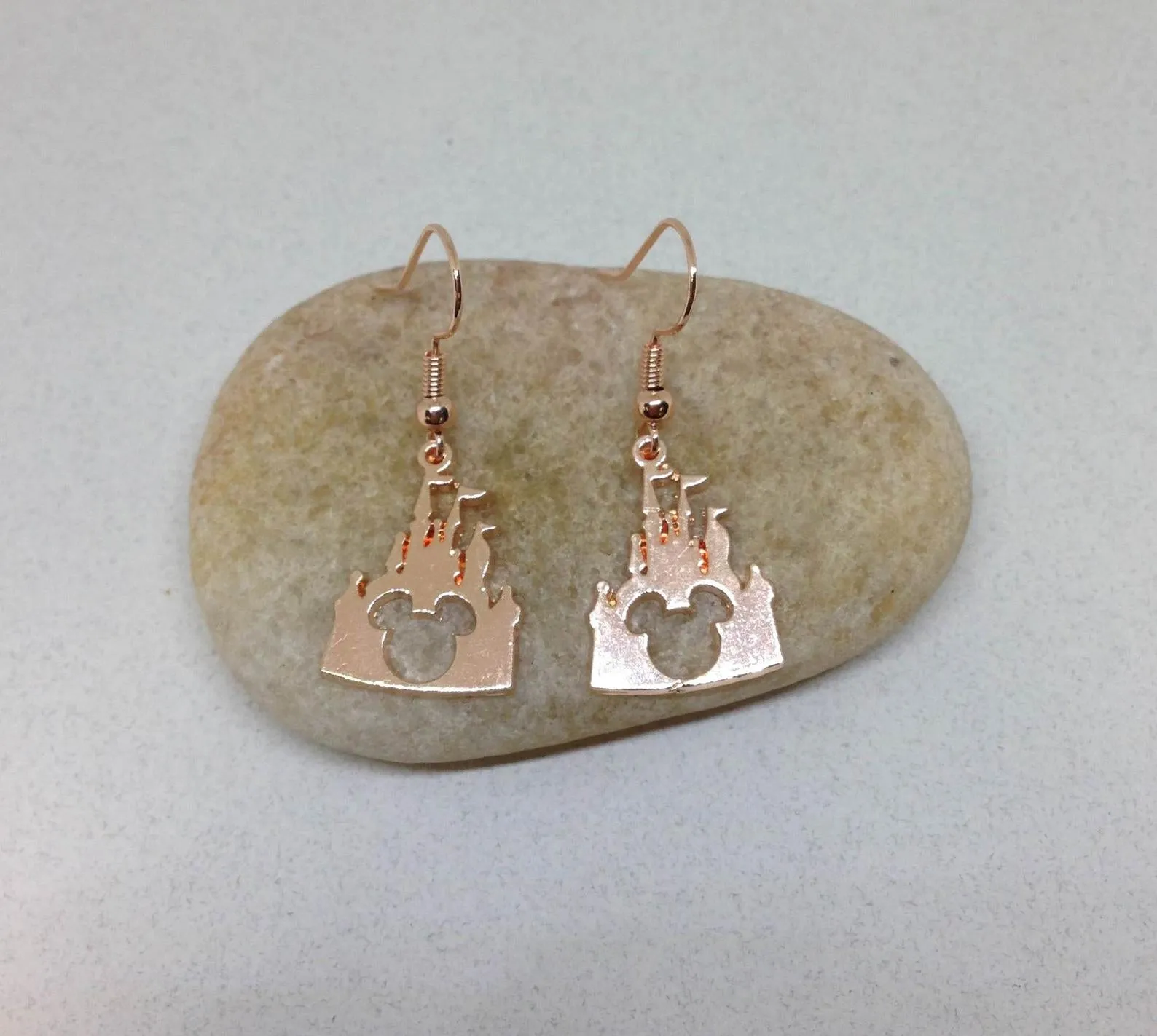 Mickey Castle  Disney Earrings