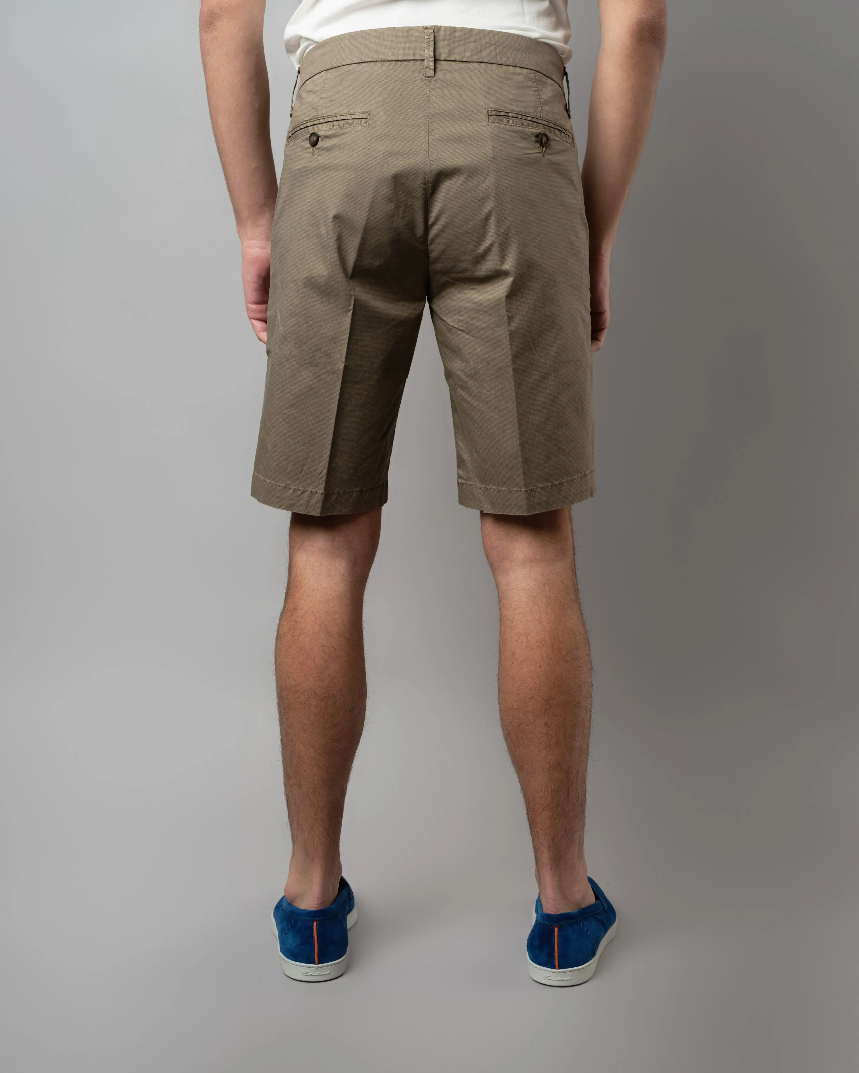 Micro Check Shorts