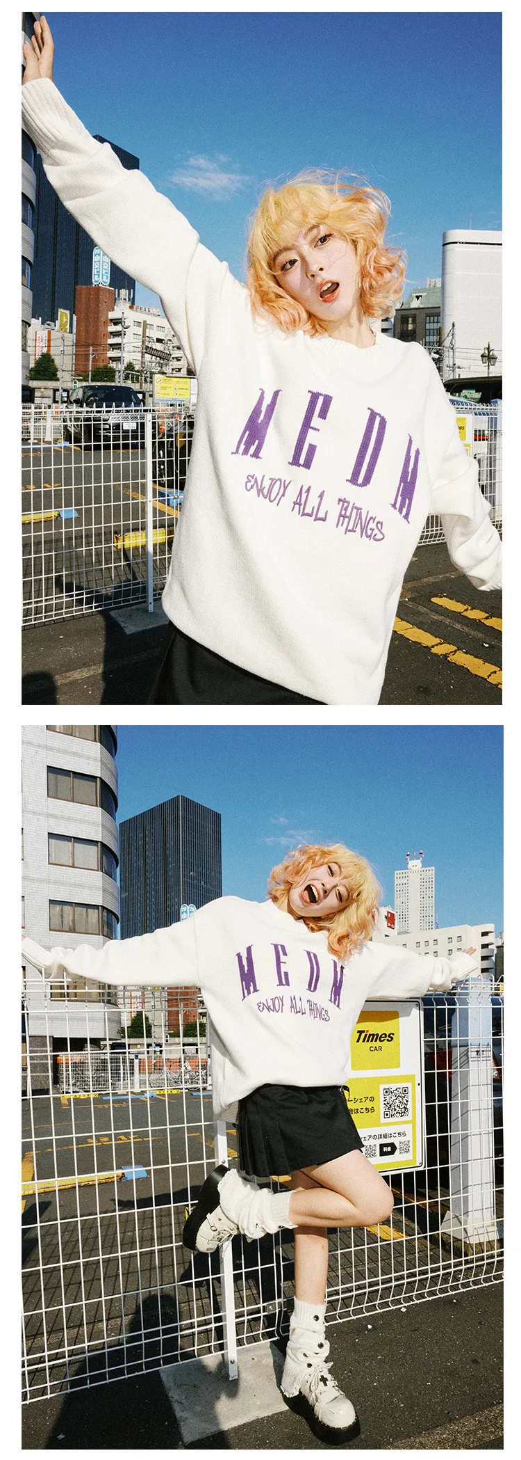 MR. ENJOY DA MONEY  |Unisex Street Style Long Sleeves Sweaters