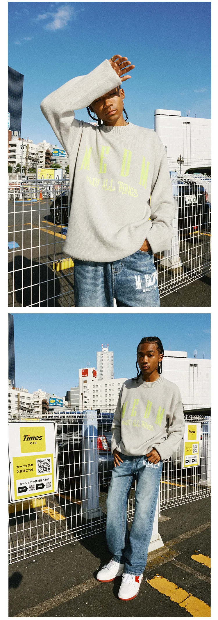 MR. ENJOY DA MONEY  |Unisex Street Style Long Sleeves Sweaters