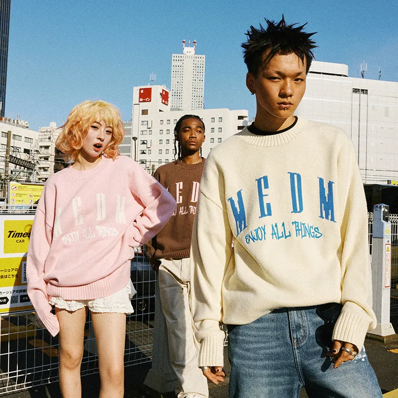 MR. ENJOY DA MONEY  |Unisex Street Style Long Sleeves Sweaters