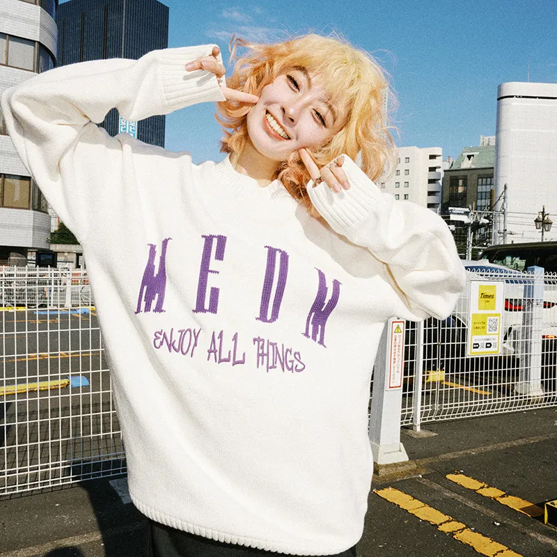 MR. ENJOY DA MONEY  |Unisex Street Style Long Sleeves Sweaters