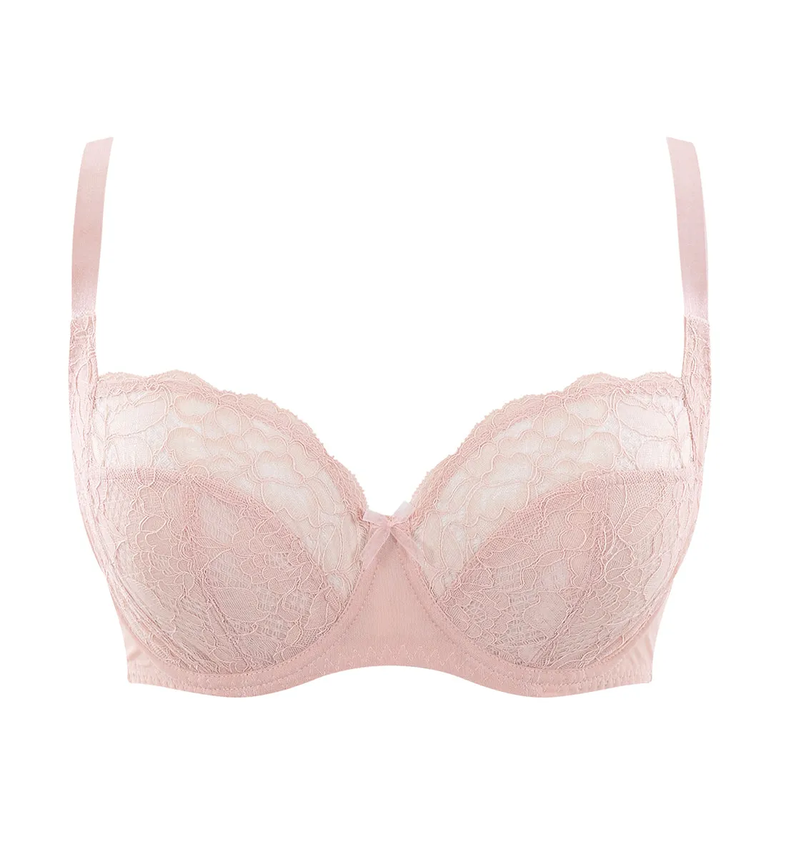 Panache Imogen Balconnet Underwire Bra (10161) - Cameo Rose