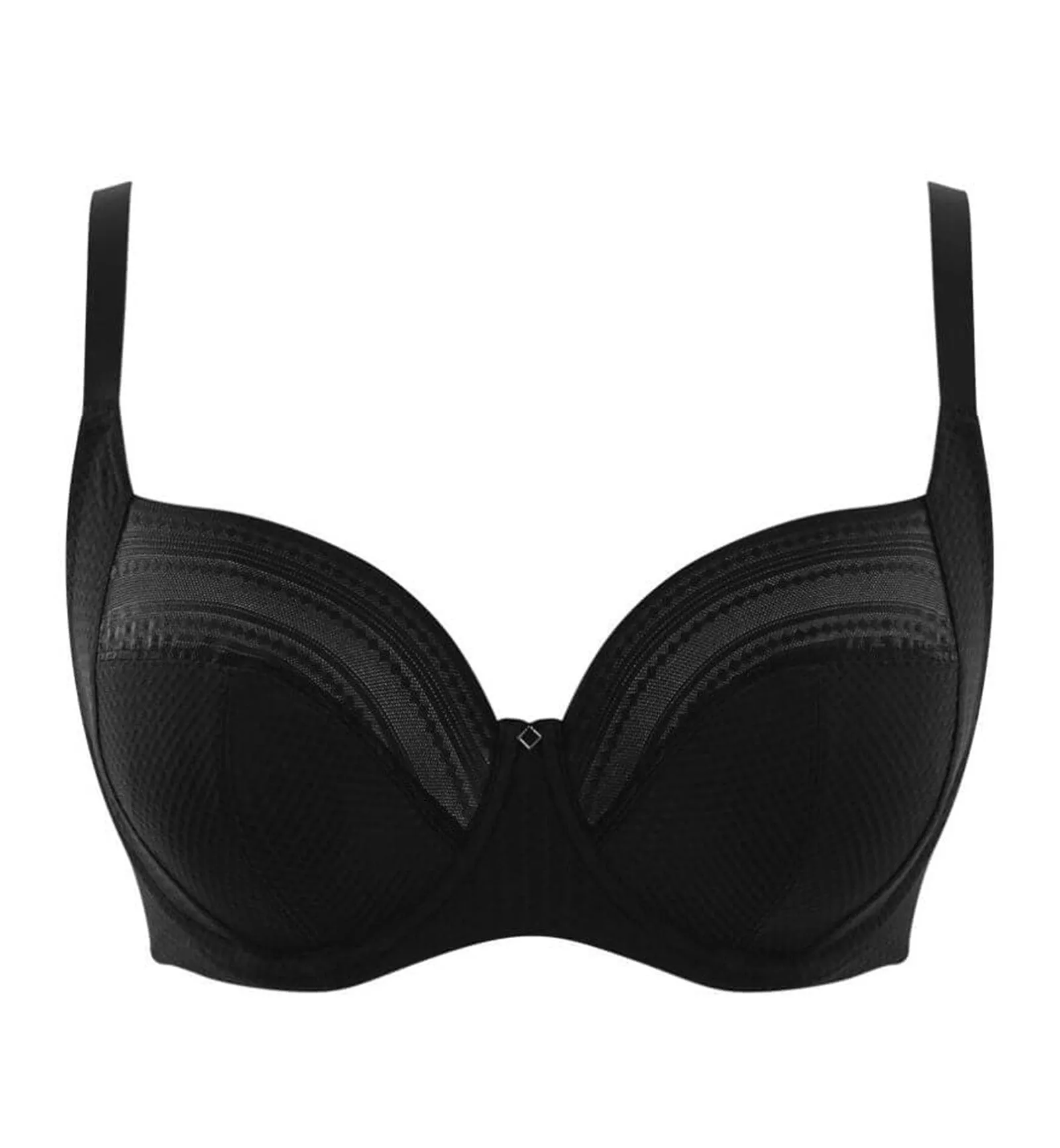 Panache Serene Stretch Lace Full Cup Underwire Bra (10305) - Noir