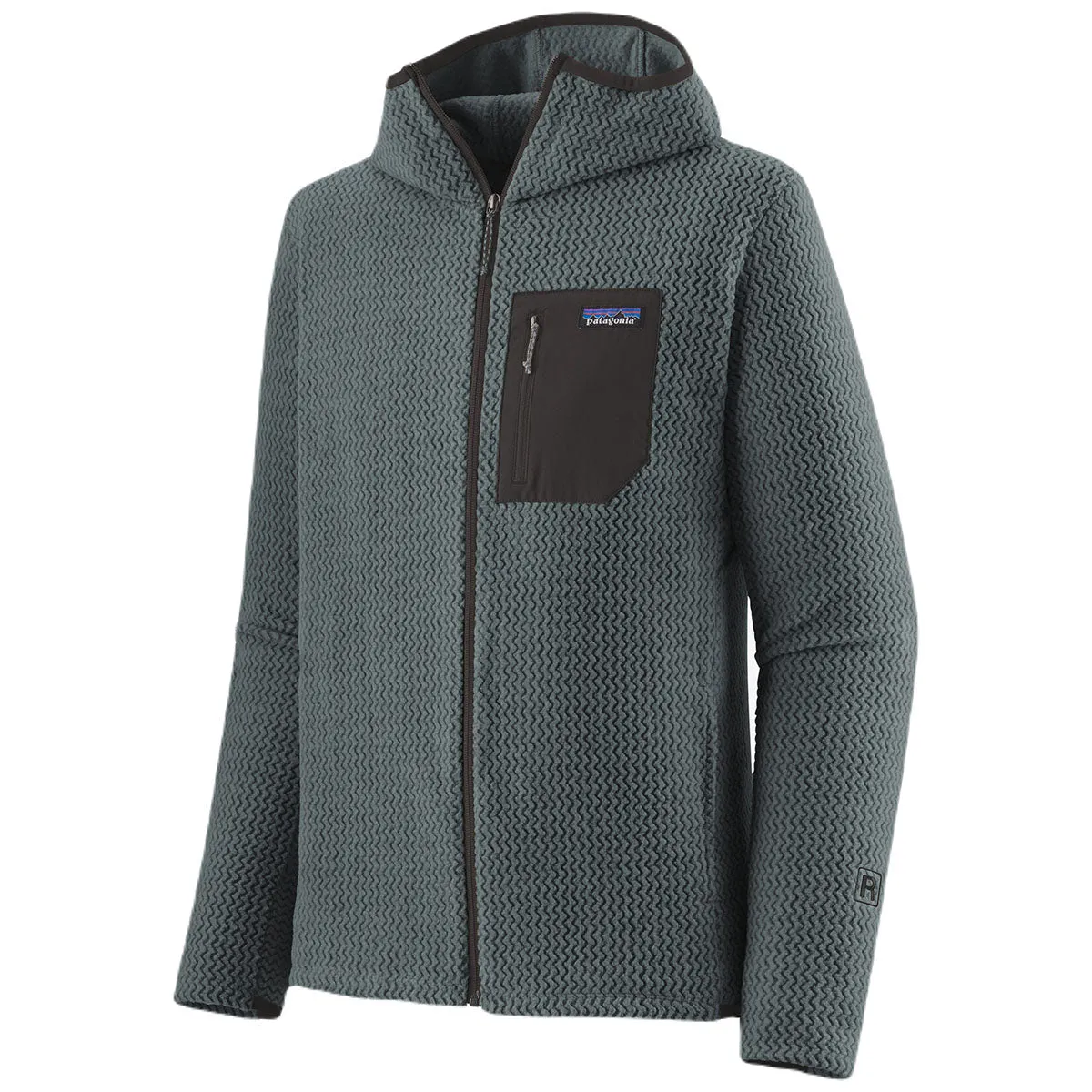 Patagonia Men's Nouveau Green R1 Air Full-Zip Hoody