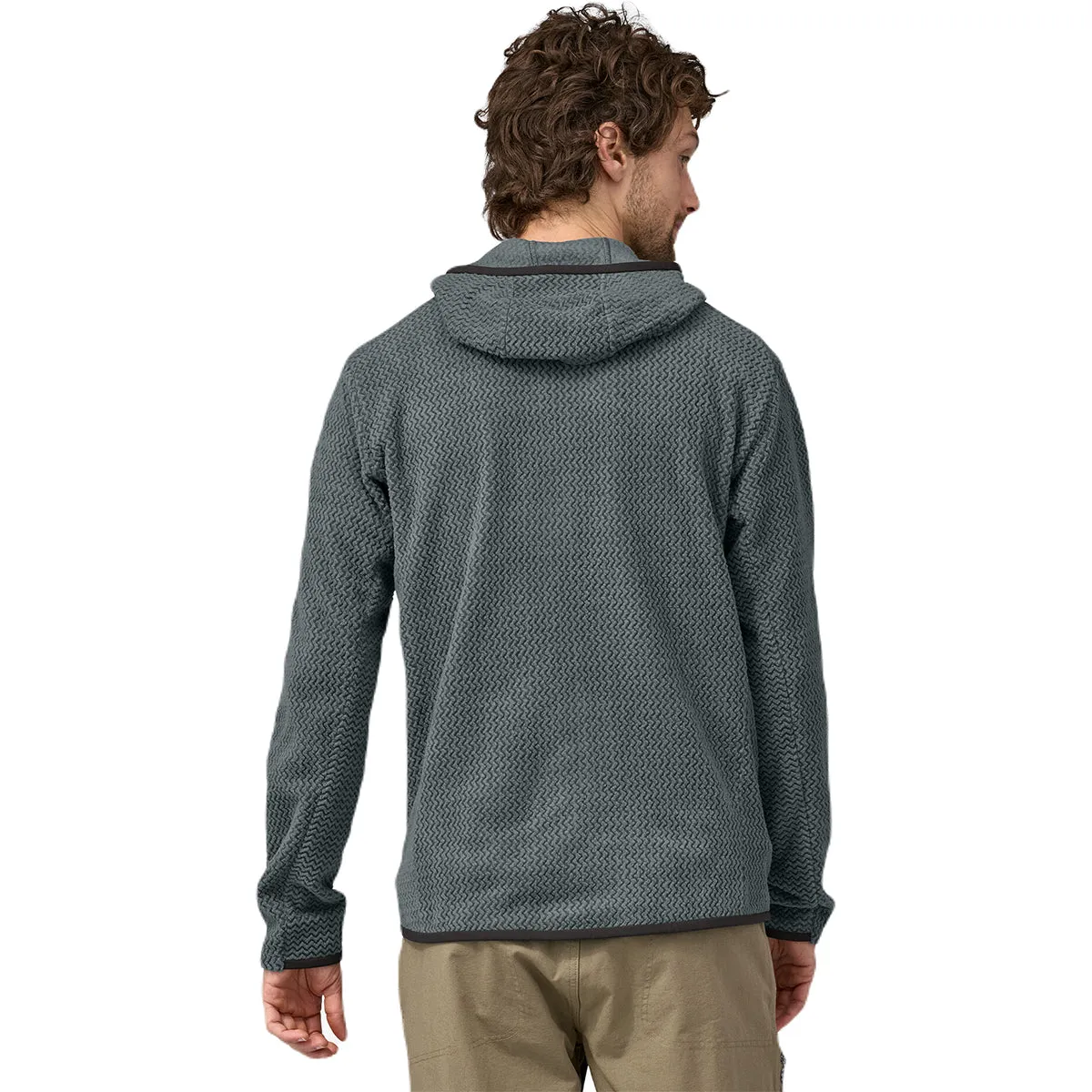 Patagonia Men's Nouveau Green R1 Air Full-Zip Hoody