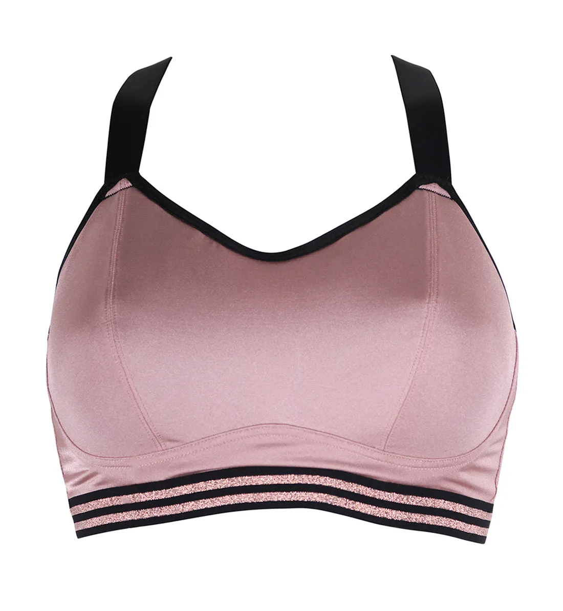 Pour Moi Energy Empower Underwire Light Padded Convertible Sports Bra (97003) - Rose Gold