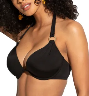 Pour Moi Samoa Non Padded Underwire Swim Top (20912) - Black