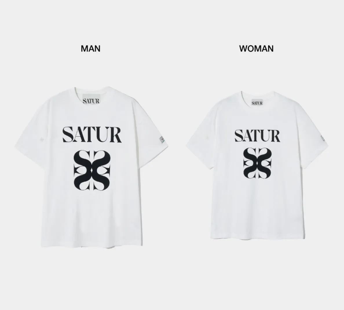 SATUR  |Unisex Street Style Logo T-Shirts