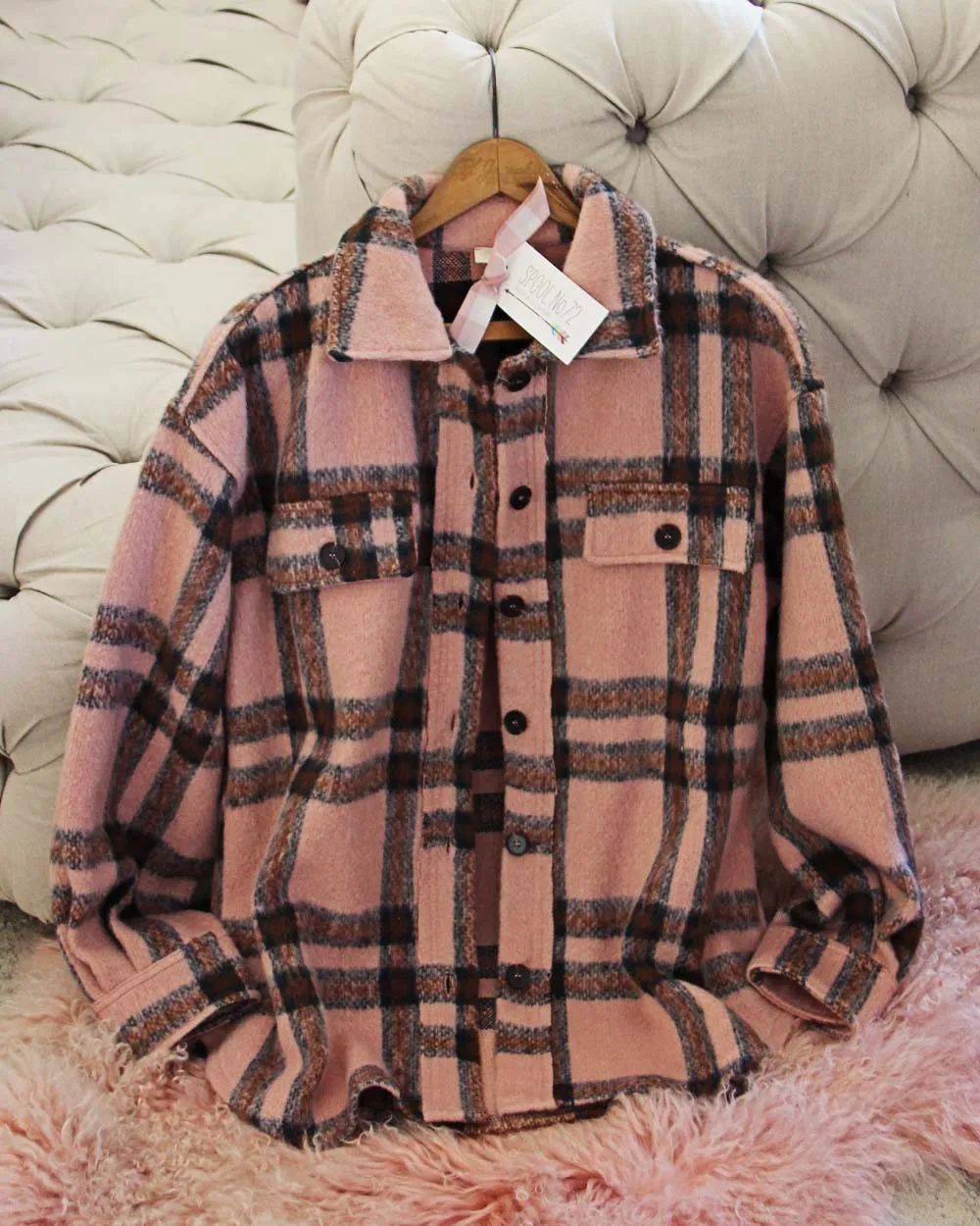 Scottish Rose Plaid Jacket