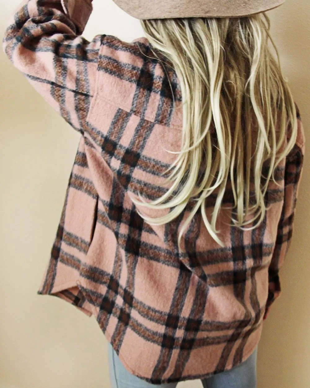 Scottish Rose Plaid Jacket