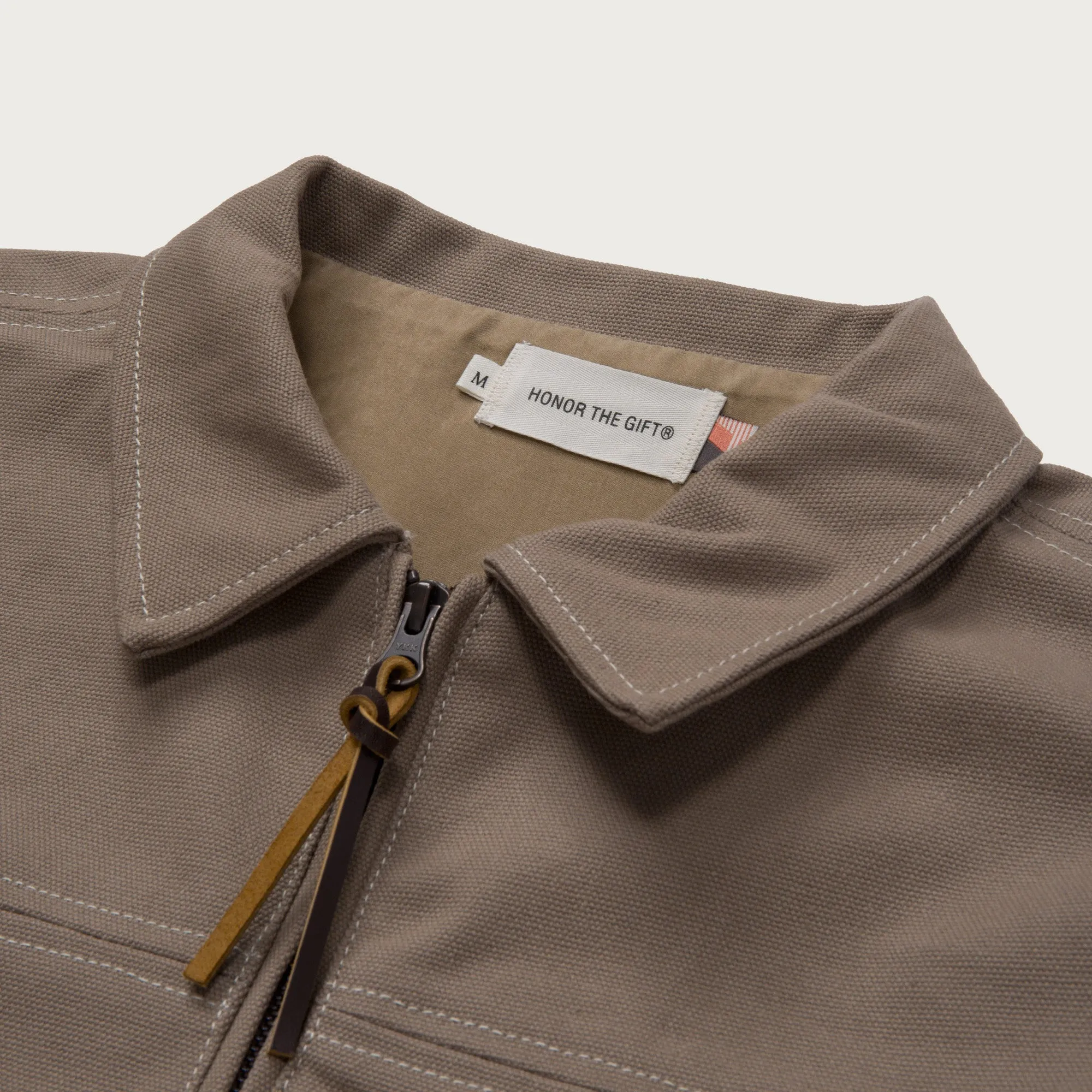 Script Carpenter Jacket - Lt. Brown