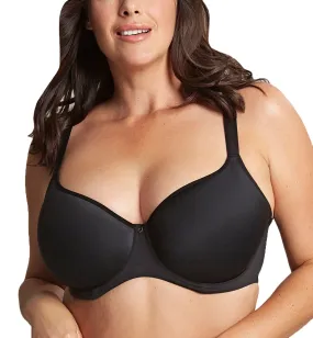 Sculptresse by Panache Elegance Spacer Molded Underwire Bra with J Hook (10401) - Noir