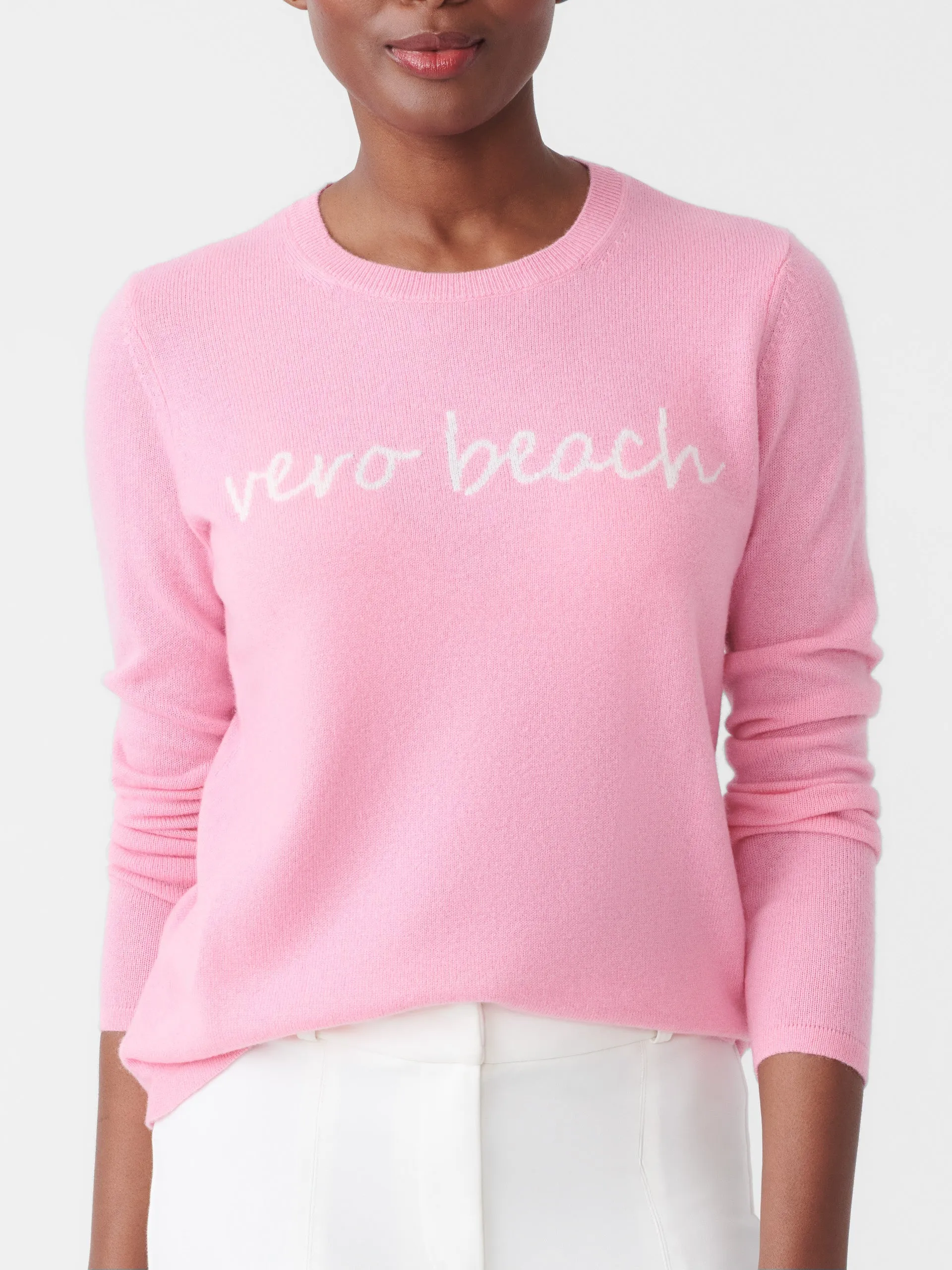 Shield Cashmere Sweater in Vero Beach