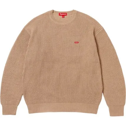 Supreme  |Unisex Street Style Plain Logo Skater Style Sweaters