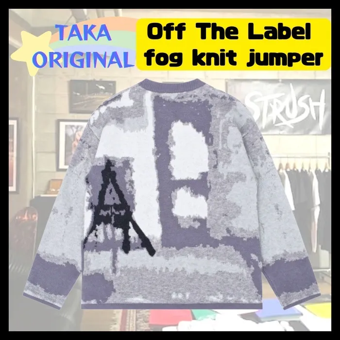 TAKA ORIGINAL  |Unisex Street Style Long Sleeves Cotton Oversized Sweaters