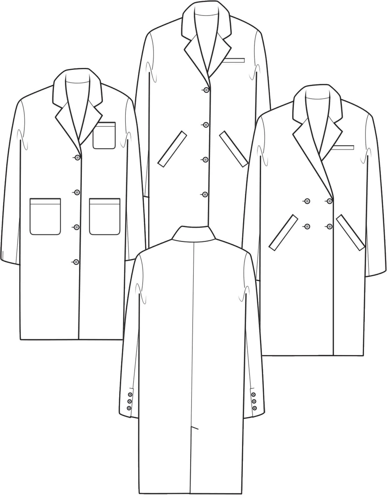 The Classic Coat - PDF Pattern - The Makers Atelier