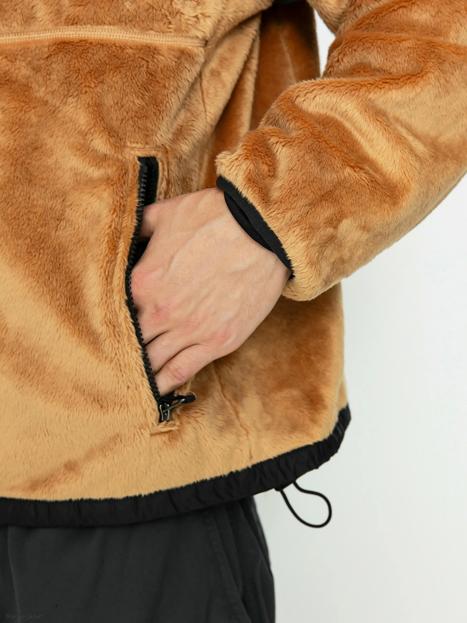 The North Face Versa Velour Jacket (almond butter/tnf black)