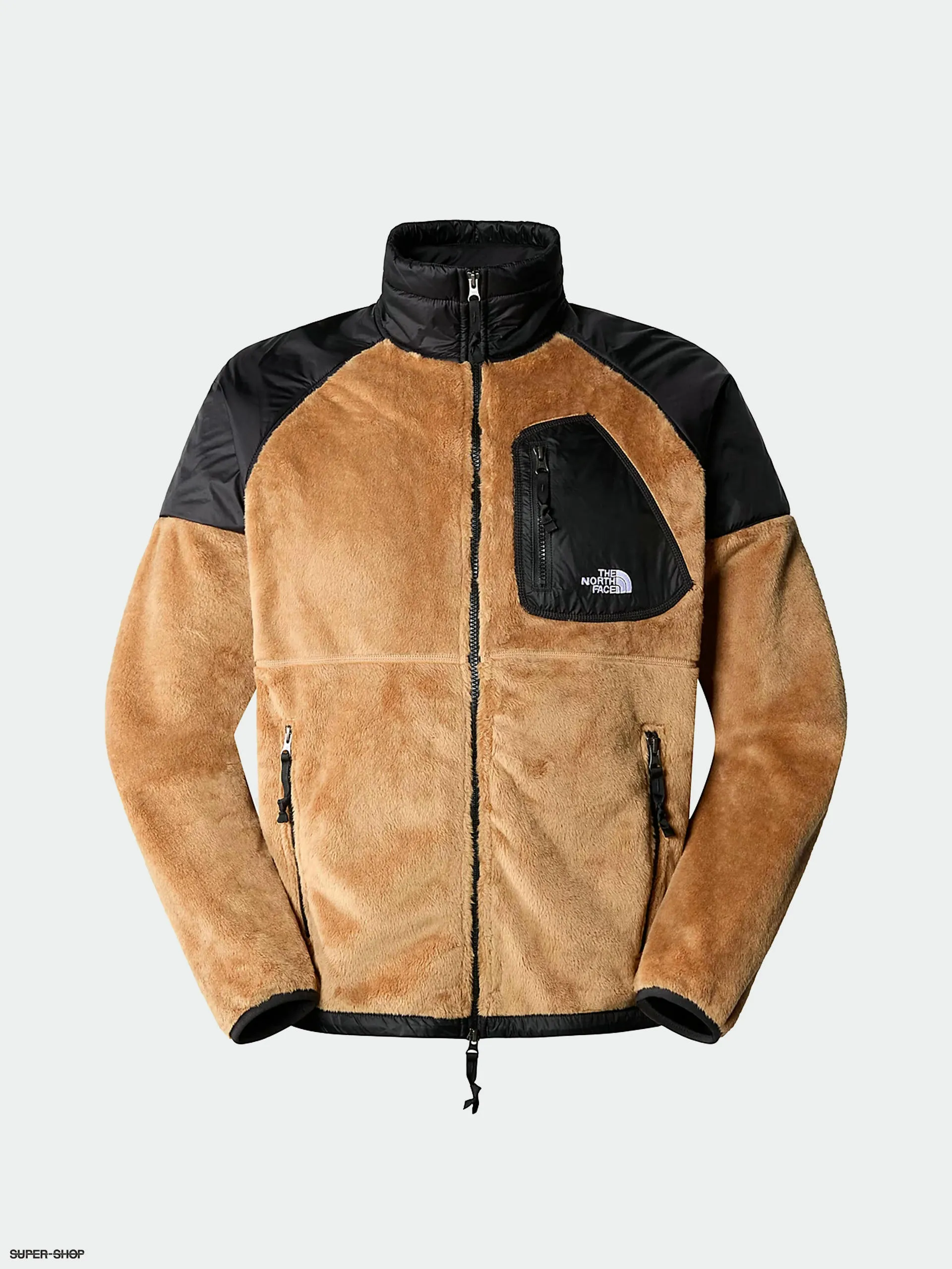 The North Face Versa Velour Jacket (almond butter/tnf black)