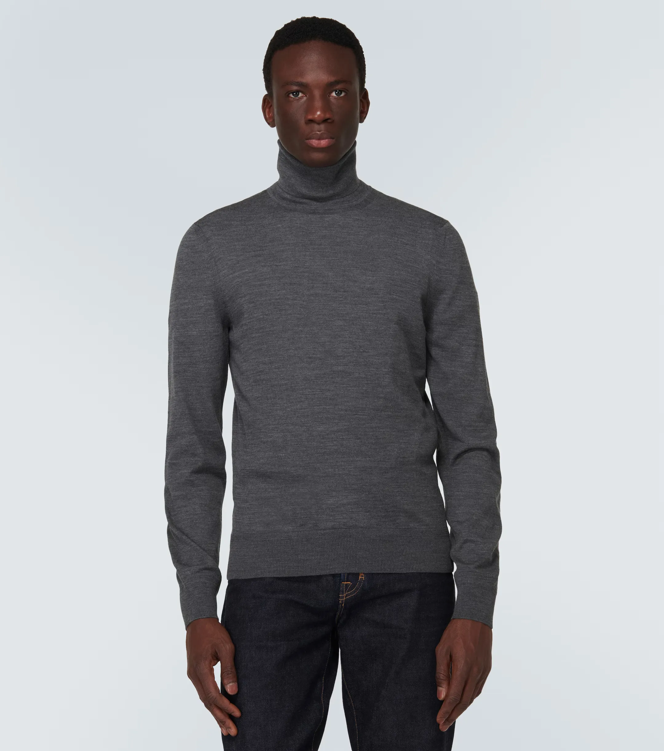 TOM FORD  |Unisex Wool Street Style Long Sleeves Plain Designers