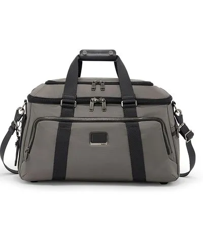 Tumi Alpha Bravo Mccoy Ballistic Nylon & Leather Gym Bag