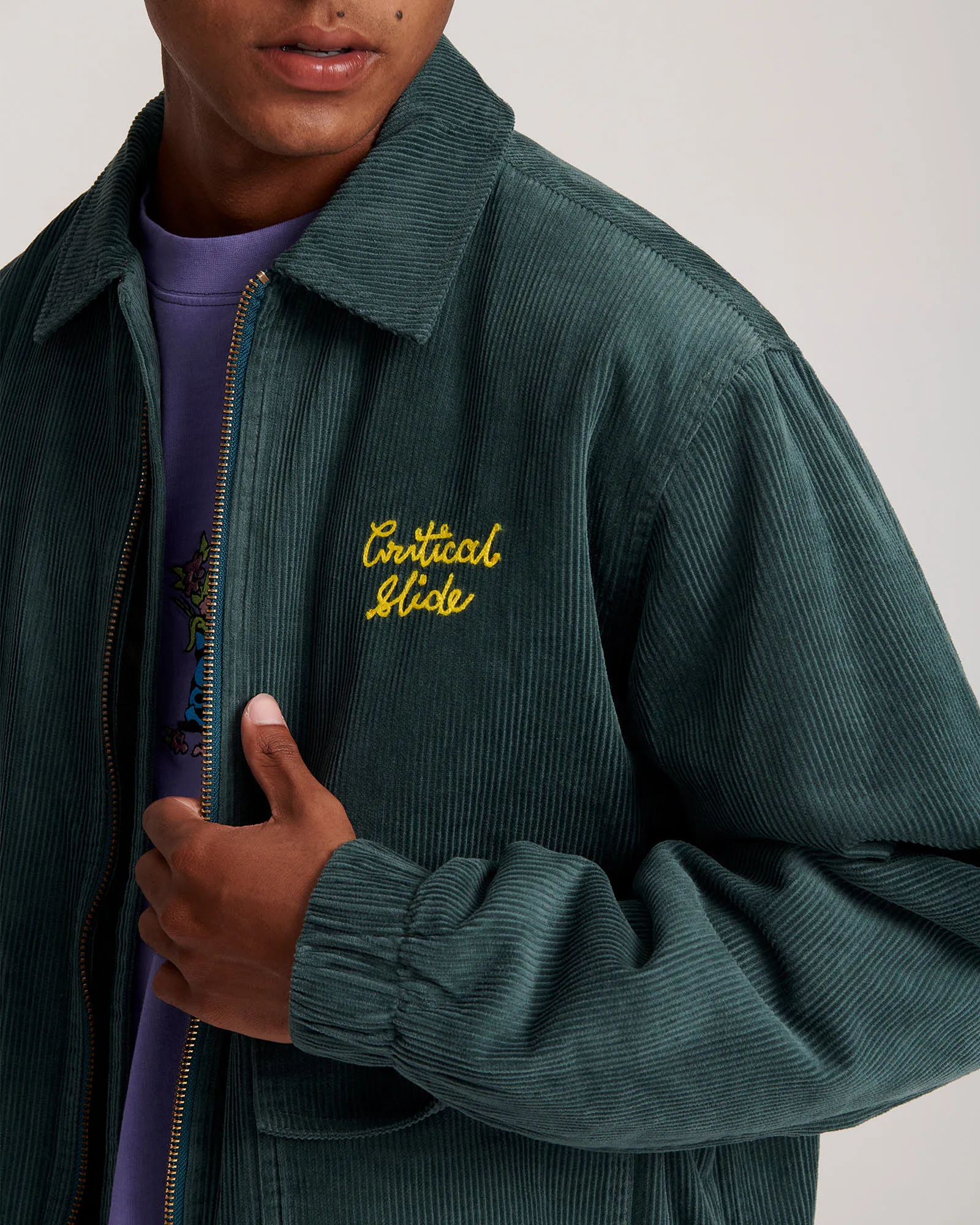 Uptown Corduroy Jacket - Sage