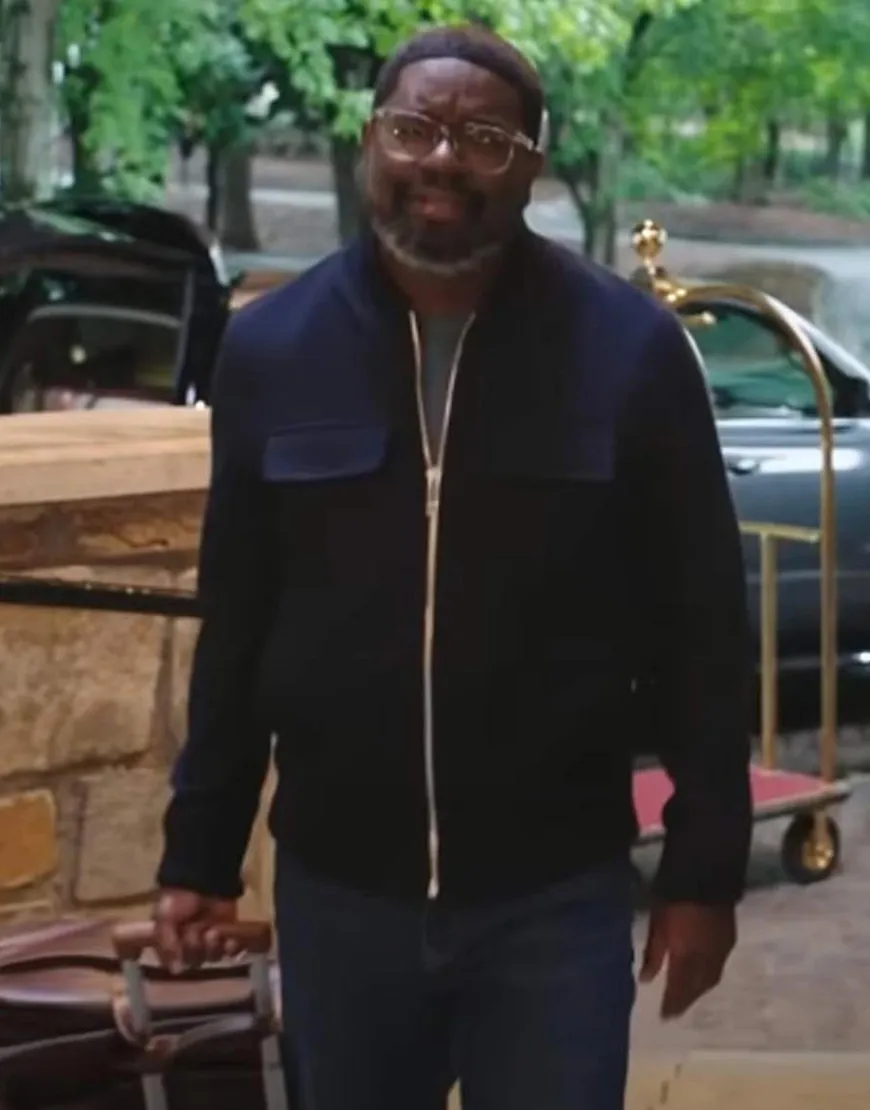 Vacation Friends 2021 Lil Rel Howery Black Jacket | Ujackets.com