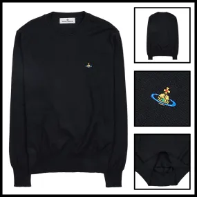 Vivienne Westwood  |Crew Neck Cashmere Street Style Long Sleeves Cotton Logo