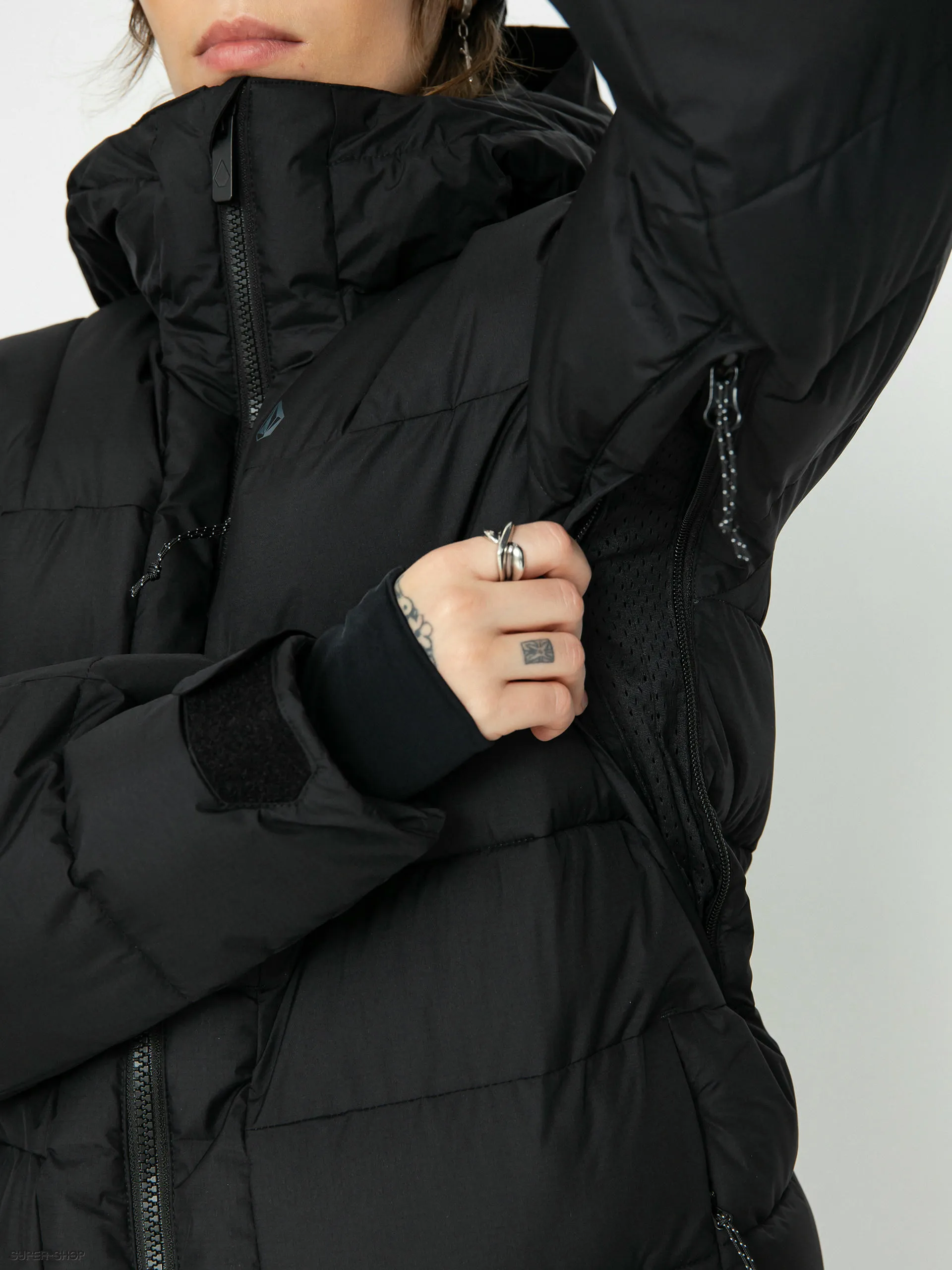 Volcom Puffleup Snowboard jacket Wmn (black)