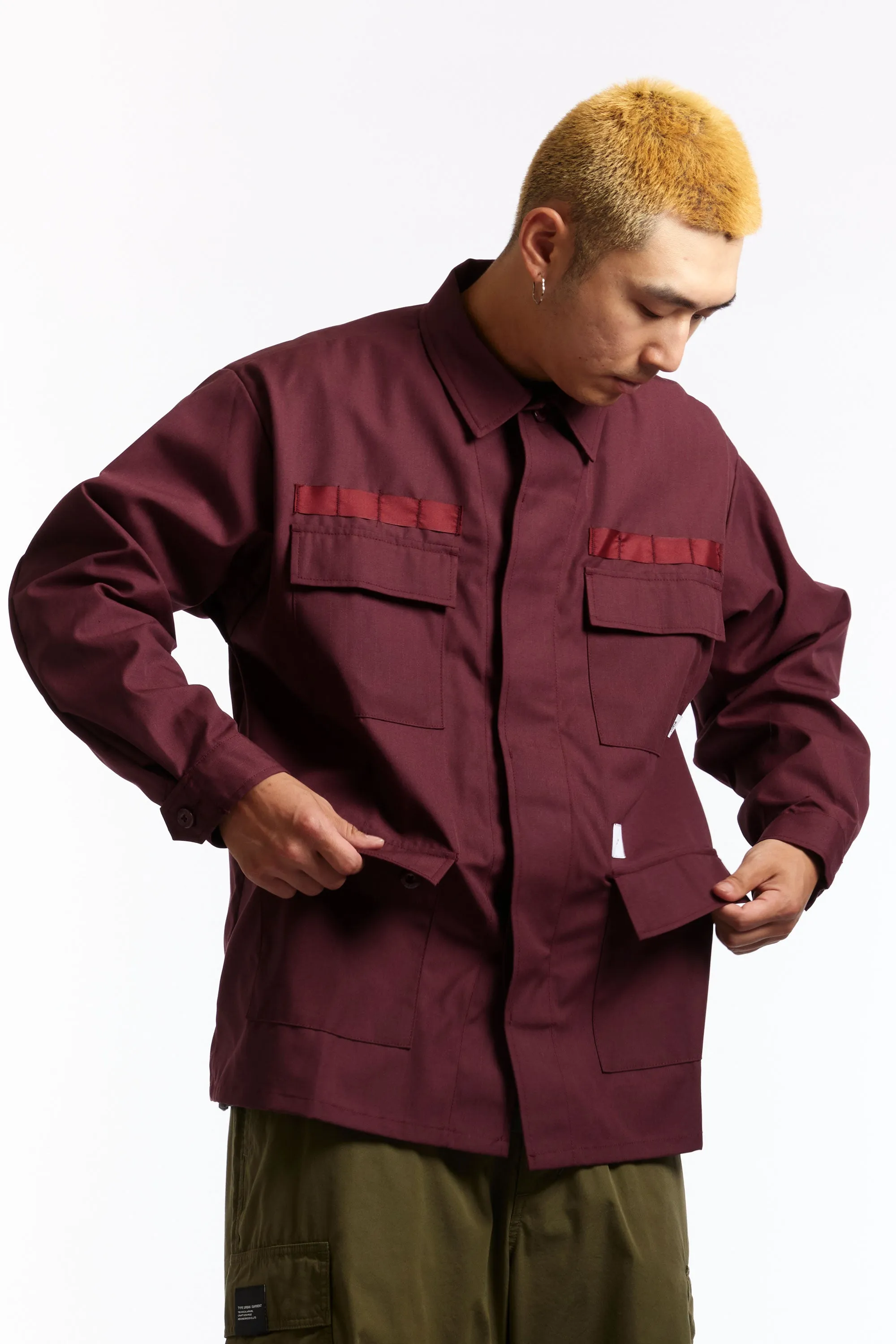 WTAPS - JMOD 02 LS CTPL. TWILL. PROTECT SHIRT