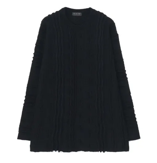 Yohji Yamamoto  |Unisex Wool Street Style Plain Oversized Designers Sweaters