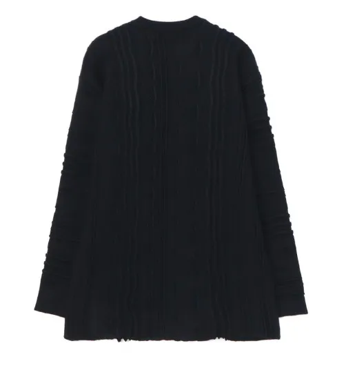 Yohji Yamamoto  |Unisex Wool Street Style Plain Oversized Designers Sweaters