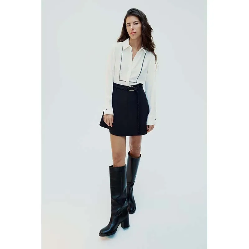 ZARA  |Office Style Elegant Style Shirts & Blouses